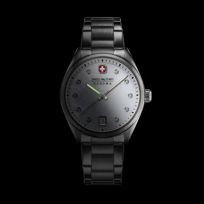 Swiss Military Hanowa Road Runner SMWLH0005001 Damenuhr Weiß • Saphirglas • 10 ATM Wasserdicht, Bild 6