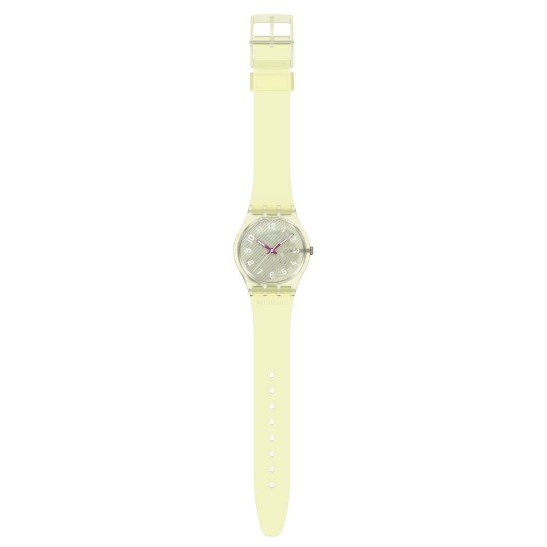 Swatch Originals Medium SO28J102 Armbanduhr Beige • Quarzwerk • 34 mm, Bild 4