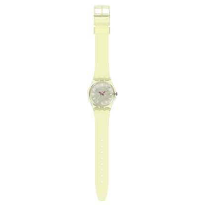 Swatch Originals Medium SO28J102 Armbanduhr Beige • Quarzwerk • 34 mm, Bild 4