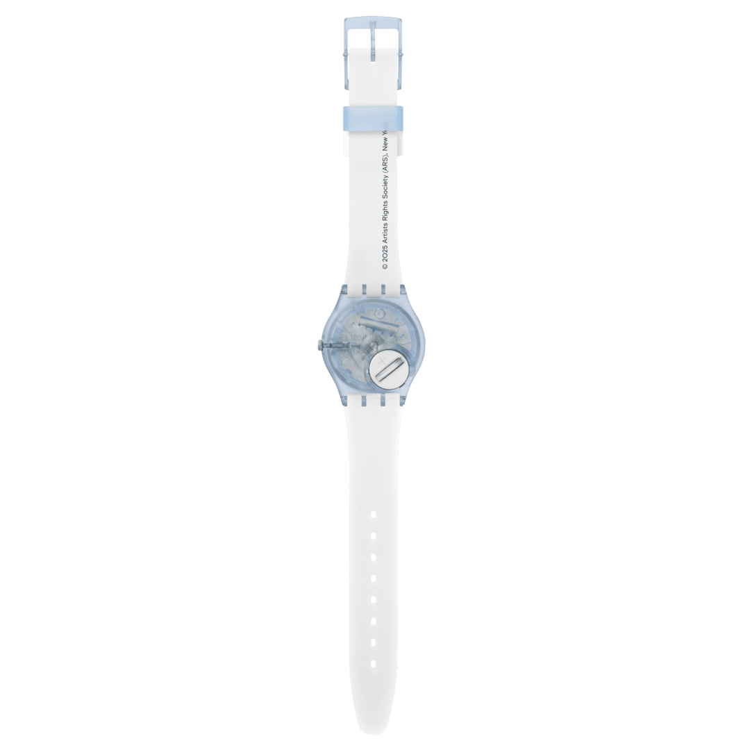 Swatch Originals Medium SO28Z703 Klee's Bavarian Don Giovanni Armbanduhr • Swatch x Guggenheim Kollektion • Kunstwerk am