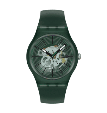 Swatch Originals Large SO29G111 Revealed in the Forest Armbanduhr • Grünes Muster-Design • Quarzwerk, Bild 8