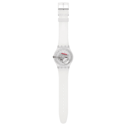 Swatch From The Archive SO29Z145 Armbanduhr Transparent • Biosourced-Gehäuse • Keith Haring Edition, Bild 5