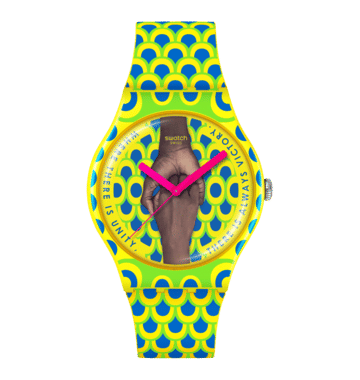 Swatch Originals Large SO29Z148 Unity Always Armbanduhr Gelb • Biosourced Gehäuse • Künstler-Edition, Bild 8