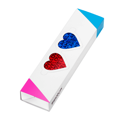 Swatch Love & Blah SO29Z156 Damenuhr Rosa • Biosourced-Gehäuse • Valentinstag Special, Bild 5