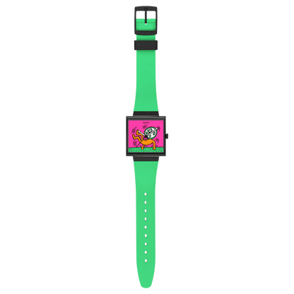 Swatch Breaks Off SO34Z102 Armbanduhr Schwarz • Biokeram-Gehäuse • Leuchtende Zeiger, Bild 4
