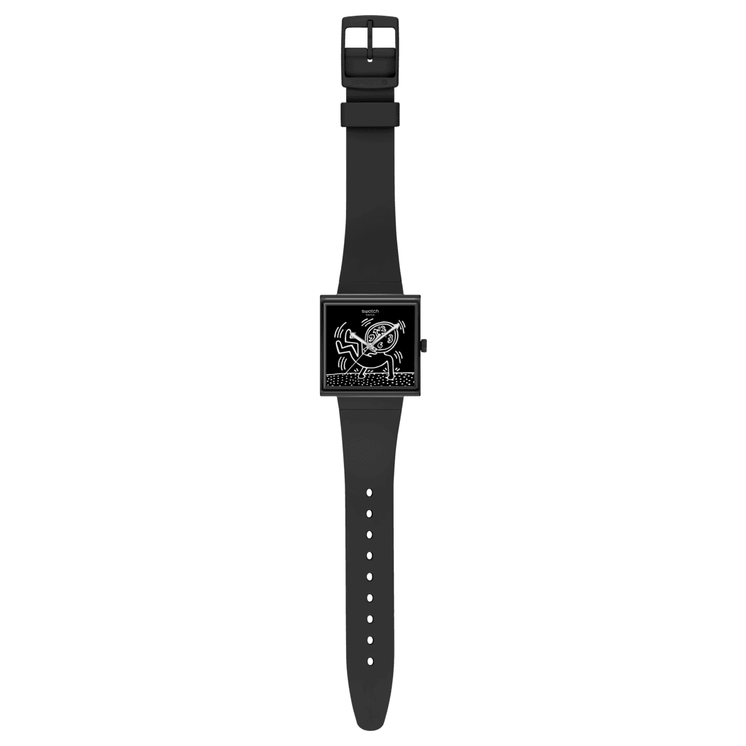 Swatch Break Loose SO34Z103 Armbanduhr Schwarz • Bioceramic-Gehäuse • Leuchtzeiger, Bild 4