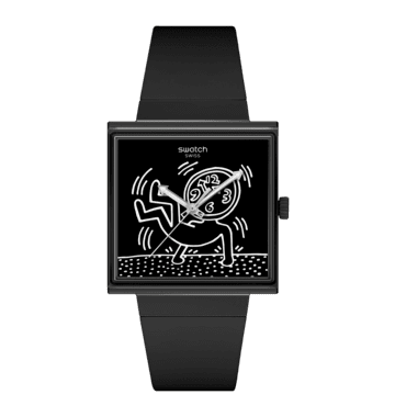 Swatch Break Loose SO34Z103 Armbanduhr Schwarz • Bioceramic-Gehäuse • Leuchtzeiger, Bild 11
