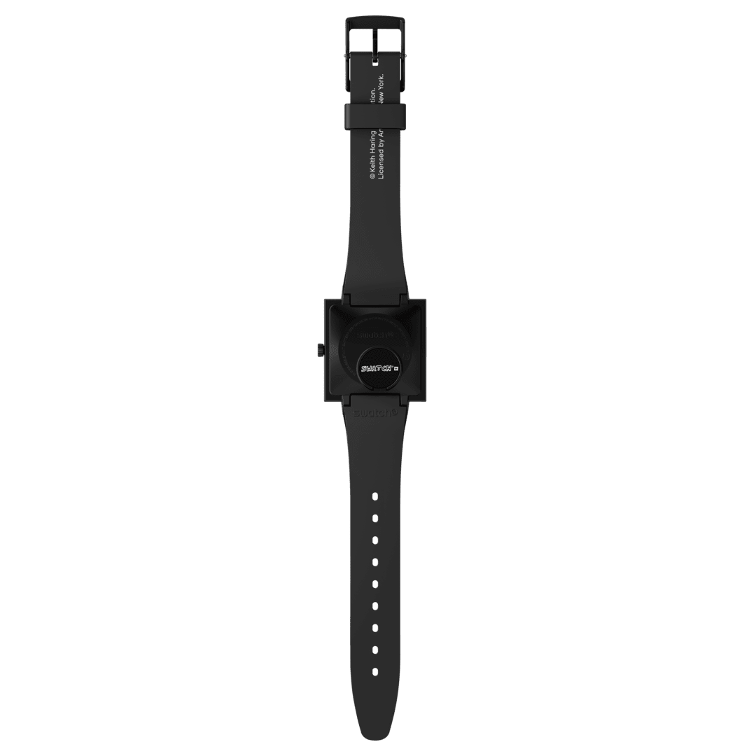 Swatch Break Loose SO34Z103 Armbanduhr Schwarz • Bioceramic-Gehäuse • Leuchtzeiger, Bild 5