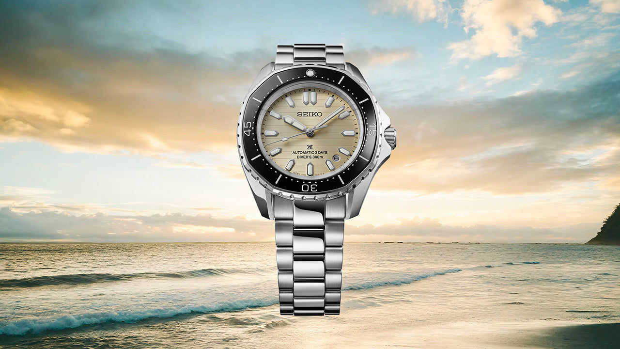 Seiko SPB481J1 Prospex Sea Herrenuhr Beige • Automatikwerk Kaliber 6R55 • 300 m Wasserdicht, Bild 3