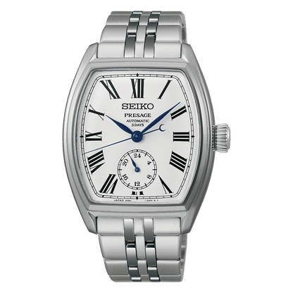Seiko Presage SPB537J1 Herrenuhr • Automatikwerk mit Handaufzug • Emaille-Zifferblatt