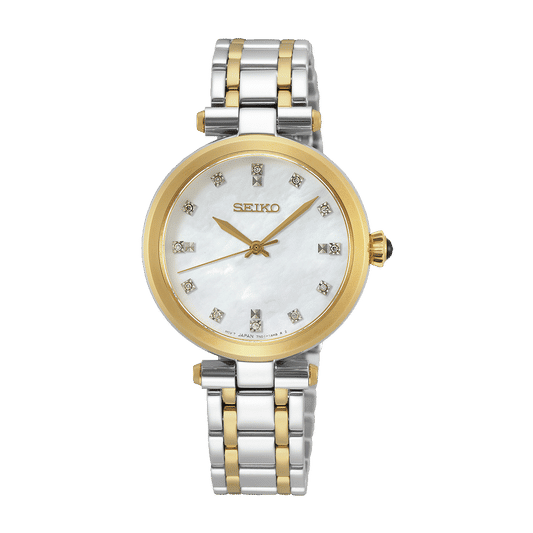 Seiko SRZ532P1 Conceptual Series Damenuhr Silber • Saphirglas • Diamant-Zifferblatt