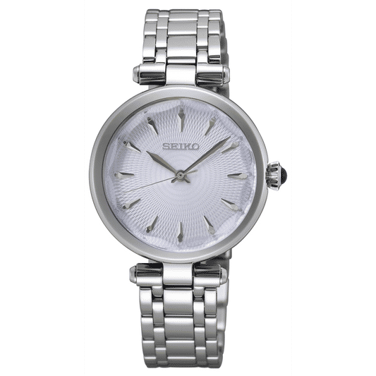 Seiko Classic SRZ553P1 Damen Armbanduhr • Hardlex-Kristallglas • 5 Bar Wasserdicht