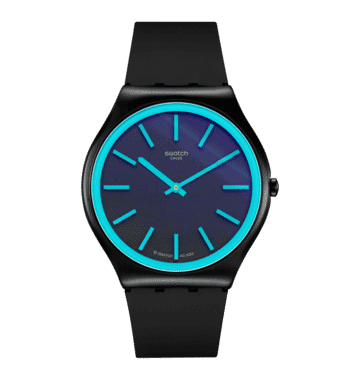 Swatch New Skin Irony SS07B111 Armbanduhr Schwarz • Ultra-dünnes Design • Irony Kollektion, Bild 3