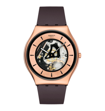 Swatch New Skin Irony SS07G107 Damen • Roségold PVD-Edelstahlgehäuse • Leuchtzeiger, Bild 8