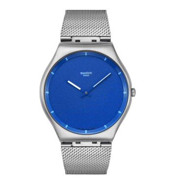 Swatch New Skin Irony SS07S157M Herrenuhr Silber • Ultradünnes Metallgehäuse • Modernes Design, Bild 9
