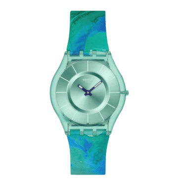Swatch Skin SS08G111 Paradise Mist Damenuhr • Ultraflaches Design • Kollektion Painted Paradise, Bild 11