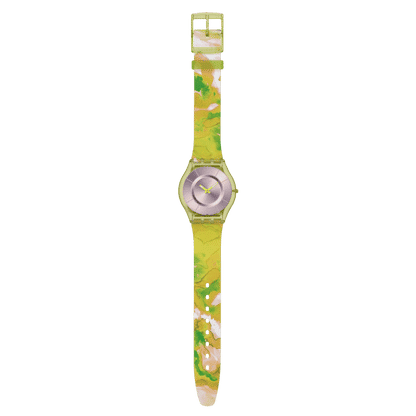 Swatch Paradise Canopy SS08G112 Damen Armbanduhr Transparent • Biosourced Gehäuse • Leuchtzeiger, Bild 4