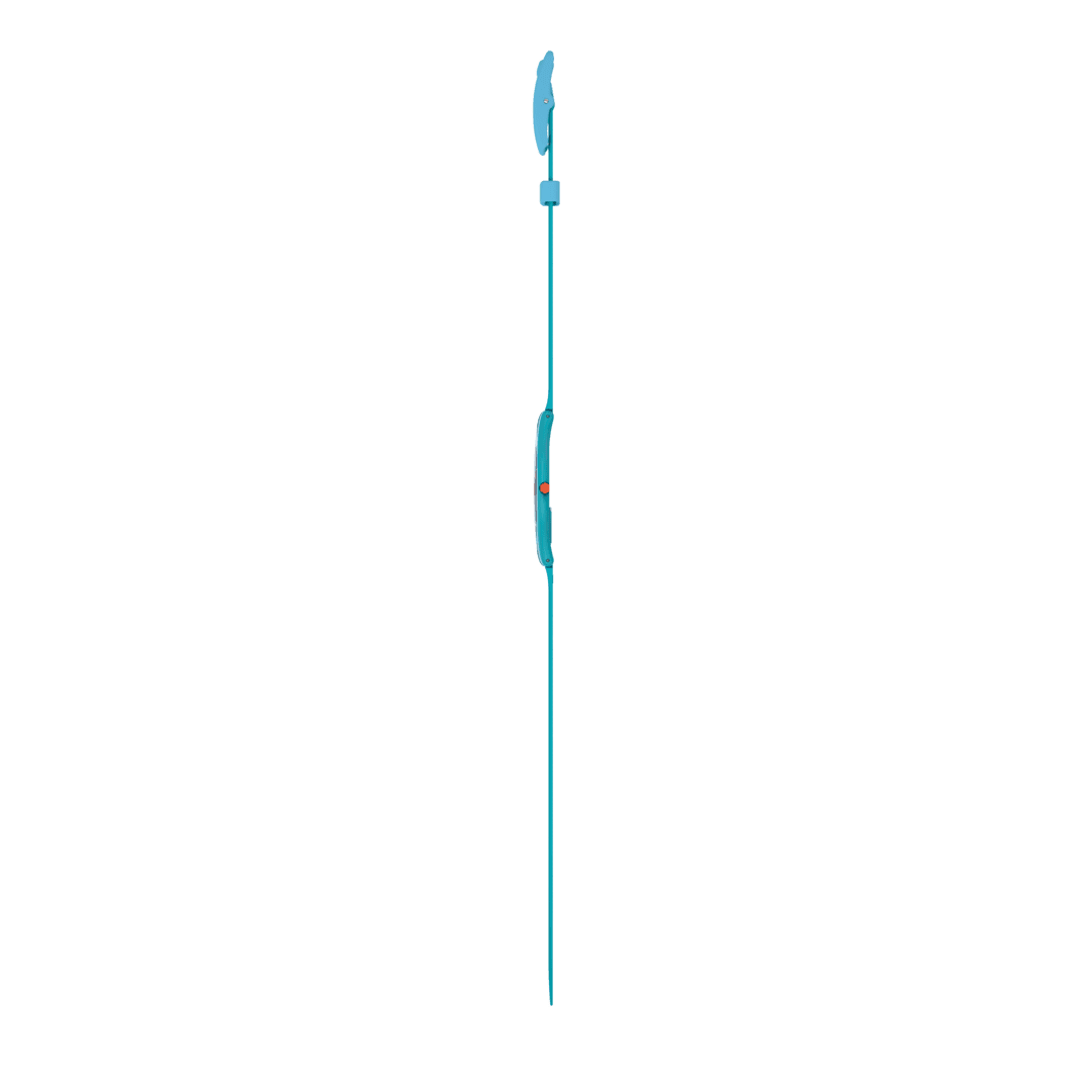 Swatch Skin SS08N114 Radiantly Teal Damenuhr • Ultra-dünnes Gehäuse aus biobasierten Materialien • Farbverlauf-Zifferblatt