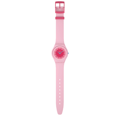 Swatch Skin SS08P110 Radiantly Pink Damenuhr Rosa • Ultra-Slim • Farbverlauf-Zifferblatt, Bild 4