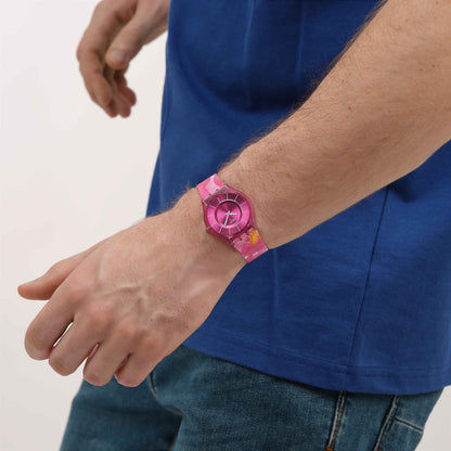 Swatch Skin SS08P113 Paradise Petals Damenuhr Rosa • Leuchtzeigerzeiger & Indizes • Ultra-dünn & Ultra-leicht, Bild 7