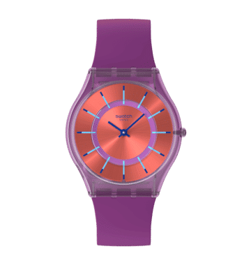 Swatch Sweet Strawberry Dream SS08V108 Damen Armbanduhr • Ultra-thin Design • Skin Collection, Bild 3