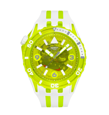Swatch Scubaqua SSCU09J100 Herrenuhr Gelb • Bioceramic-Gehäuse • Leuchtzeiger mit Taucherdesign, Bild 12
