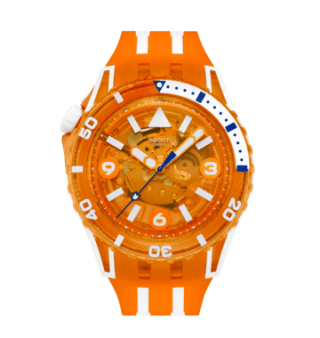 Swatch Scubaqua SSCU09O100 Armbanduhr Pacific Sea Nettle • Bioceramic-Gehäuse • Taucheruhr, Bild 8