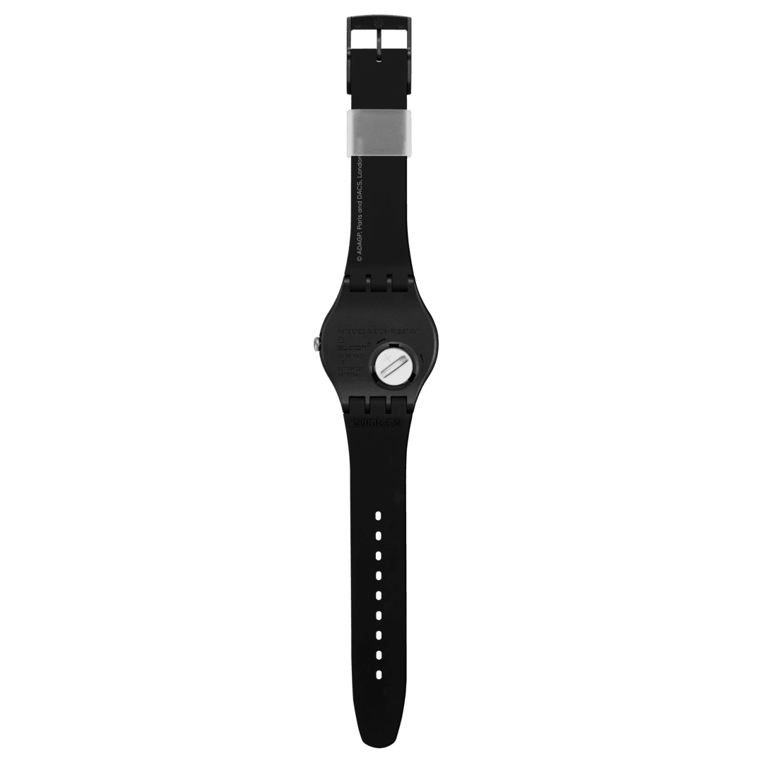 Swatch Originals Large SUOZ363 Armbanduhr Schwarz • Swatch x Tate Gallery Collection • Künstler-Zifferblatt, Bild 5