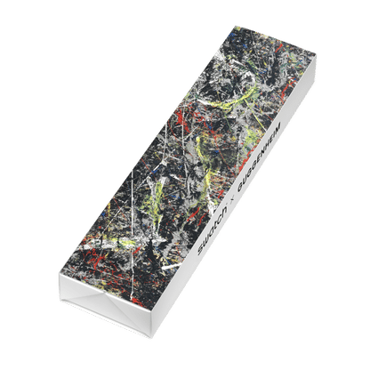 Swatch Originals Large SUOZ366 Pollock's Alchemy Armbanduhr Transparent • Transparentes Gehäuse • Swatch x Guggenheim