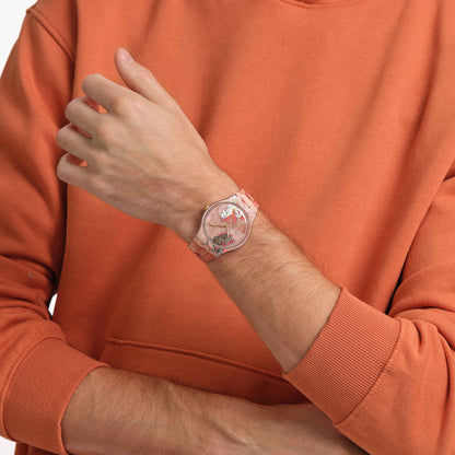 Swatch Originals Large SUOZ369 Riding the clouds Armbanduhr Mehrfarbig • Chinesisches Kunstdesign • Unikat-Kollektion, Bild 7