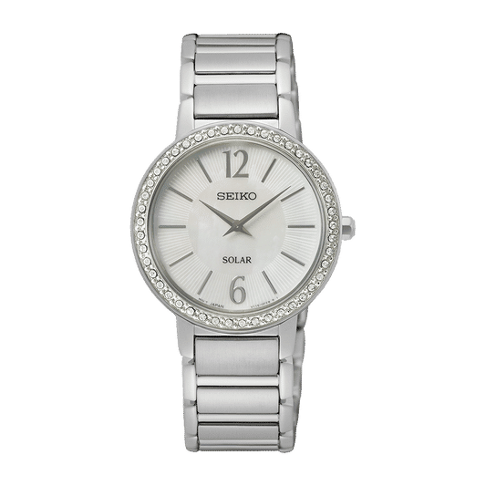 Seiko Conceptual Series SUP467P1 Damenuhr Silber • Solarantrieb • Hardlex-Glas