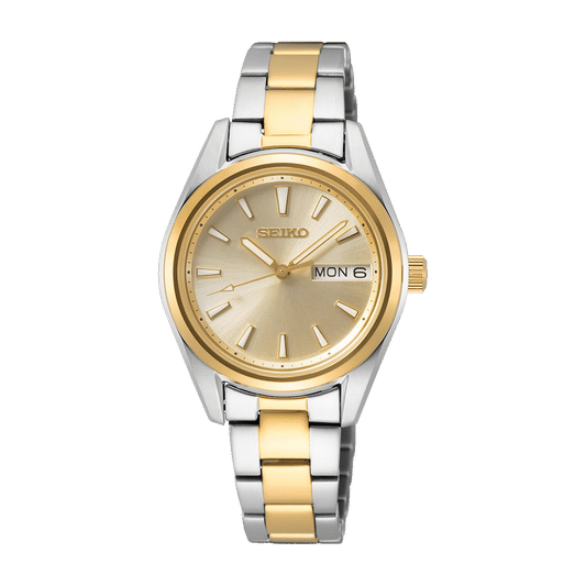 Seiko SUR354P1 Damen Armbanduhr • Saphirglas • 10 Bar Wasserdicht