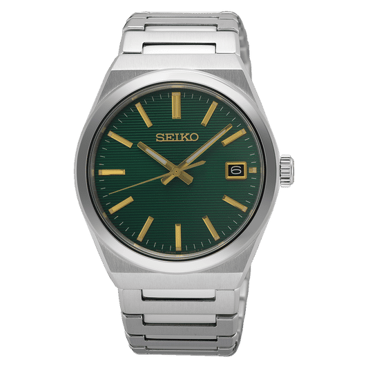 Seiko SUR601P1 Herrenuhr Classic Quarz 39mm • Saphirglas • 10 BAR Wasserdicht