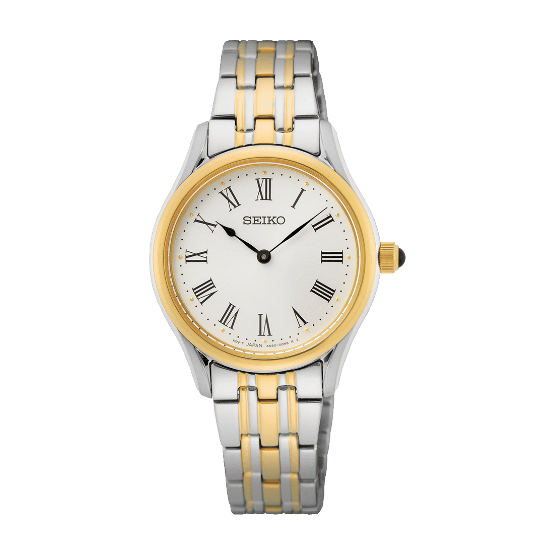 Seiko SWR070P1 Damen Armbanduhr Silber • Saphirglas • 5 Bar Wasserdicht