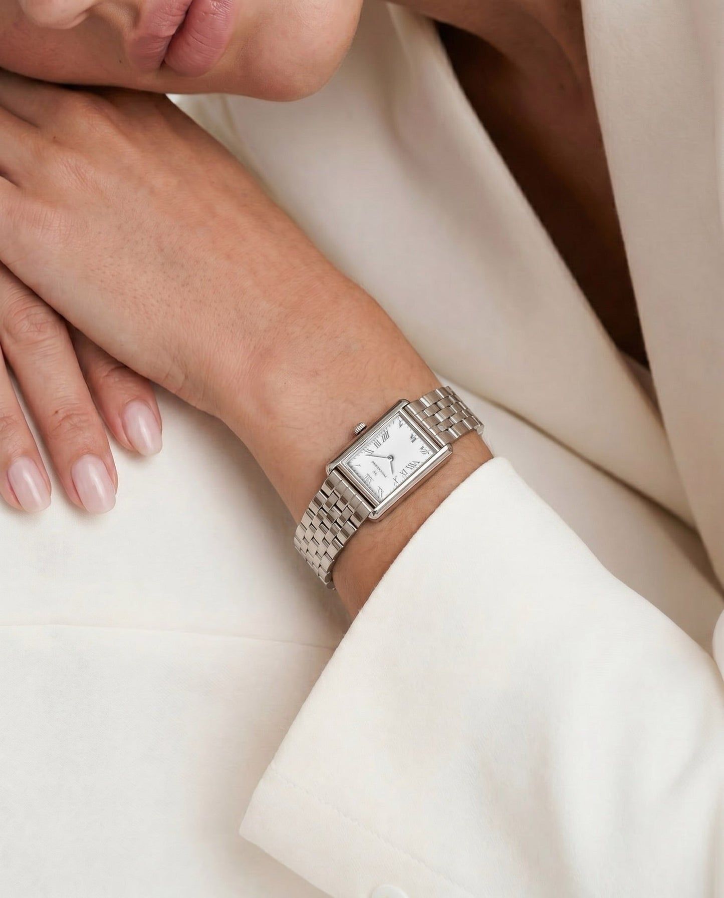 Mockberg Timeless Grand MO312 Damen Armbanduhr Silber • Mineralglas • Miyota Quarzwerk, Bild 10