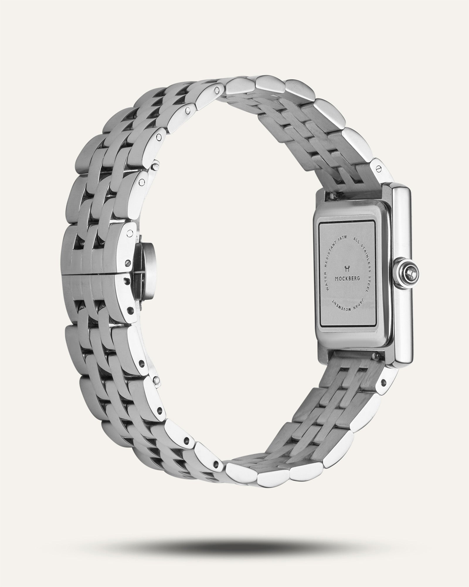 Mockberg Timeless Grand MO312 Damen Armbanduhr Silber • Mineralglas • Miyota Quarzwerk, Bild 7