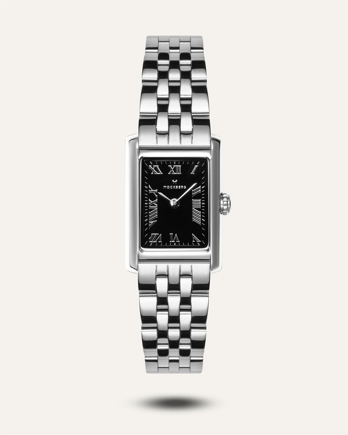 Mockberg Timeless MO244 Damen Armbanduhr Schwarz • Mineralglas • Japanisches Quarzwerk