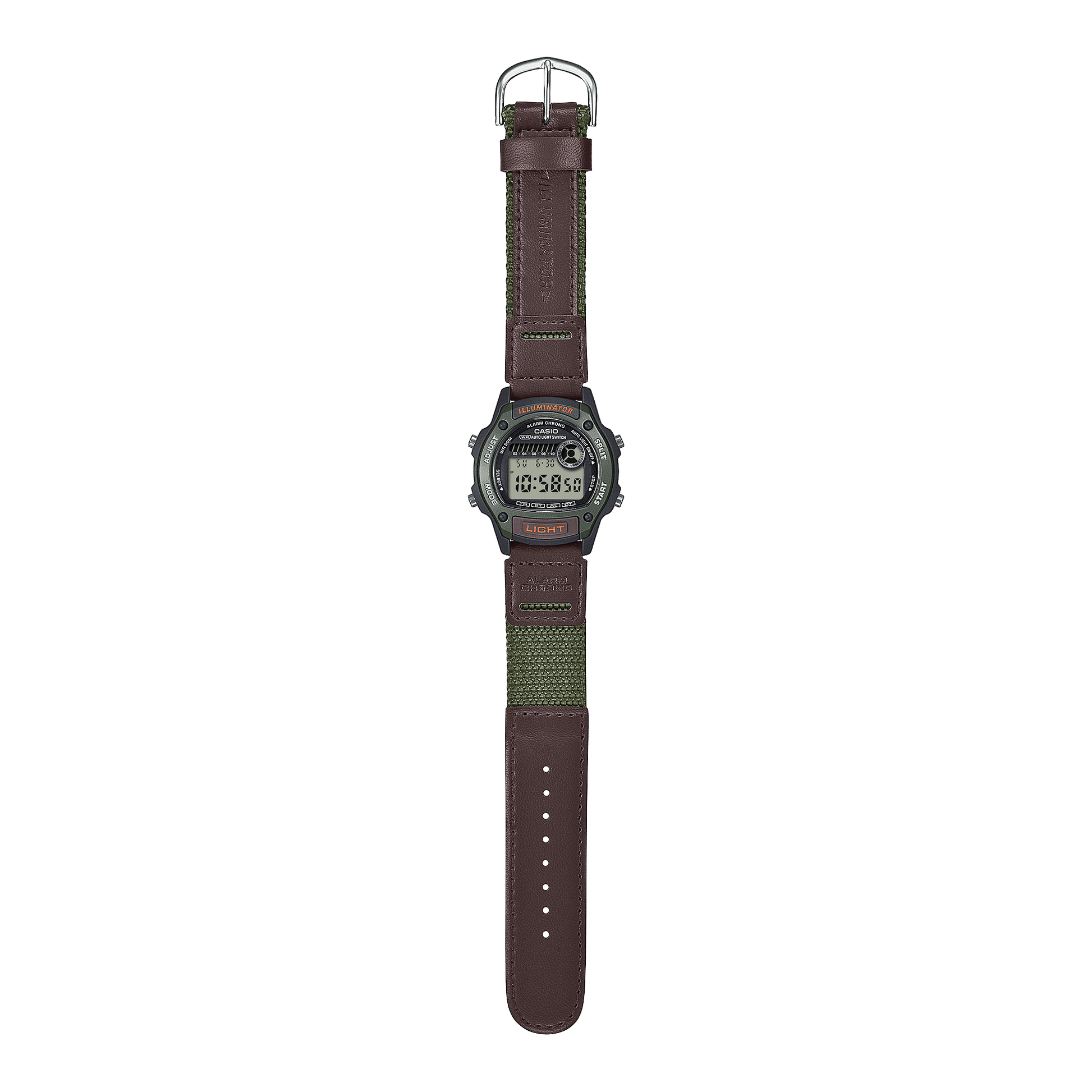 Casio W-220HF-3AVEF Damen Armbanduhr • Alarm-Chronograph • Digitale Weltzeit, Bild 3