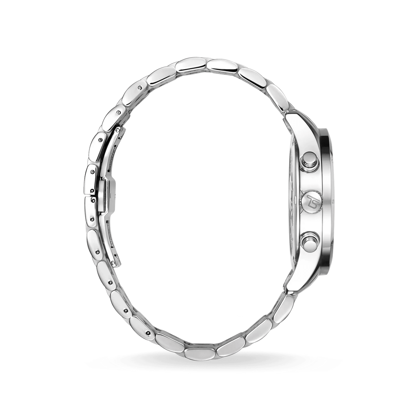 Thomas Sabo Rebel Urban WA0015-201-203 Herren Chronograph Silber • Mineralglas mit Saphirbeschichtung • 5 ATM Wasserdicht
