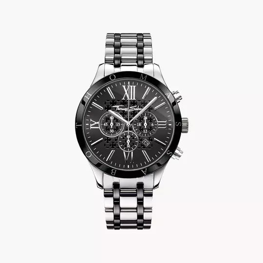 Thomas Sabo Rebel Urban WA0139-222-203 Herren • Chronograph • Mineral- & Saphirglas