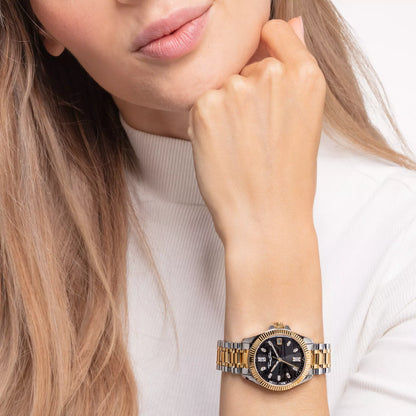 Thomas Sabo WA0370-291-203 Damen Armbanduhr Bicolor • Zirkonia-Steinbesatz • Mineralglas mit Saphirbeschichtung, Bild 4