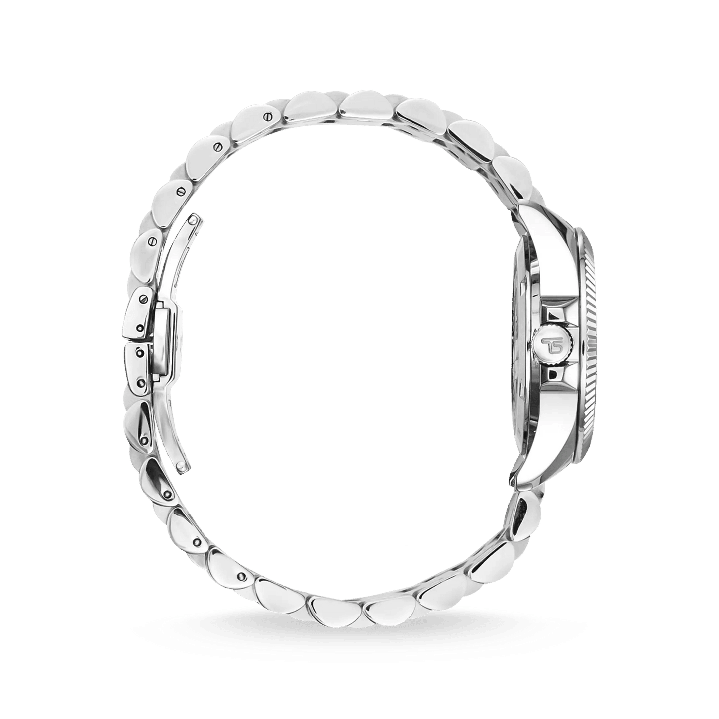 Thomas Sabo Divine Rainbow WA0394-201-201 Damenuhr Silber • Regenbogenfarbene Zirkonia-Steine • Mineralglas
