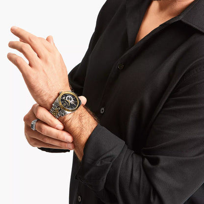Thomas Sabo WA0412-291-203 Herrenuhr Bicolour • Automatikwerk Miyota 8N40 • Saphirglas mit Antireflexbeschichtung, Bild 4