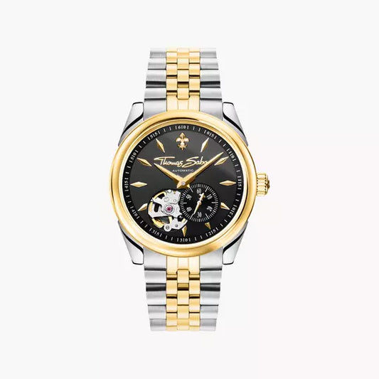 Thomas Sabo WA0415-291-203 Unisex Armbanduhr Bicolor • Automatikwerk Miyota 8N40 • Saphirglas