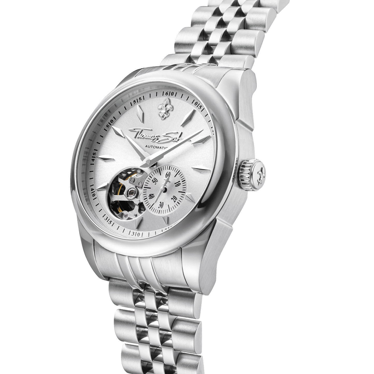 Thomas Sabo WA0416-201-201 Unisex Automatikuhr Silber • Saphirglas • Miyota 8N40 Automatikwerk, Bild 2
