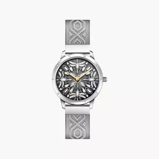 Thomas Sabo Spirit Magic Garden WA0423-201-201 Damenuhr Silber • Milanaise-Armband • Mineralglas saphirbeschichtet