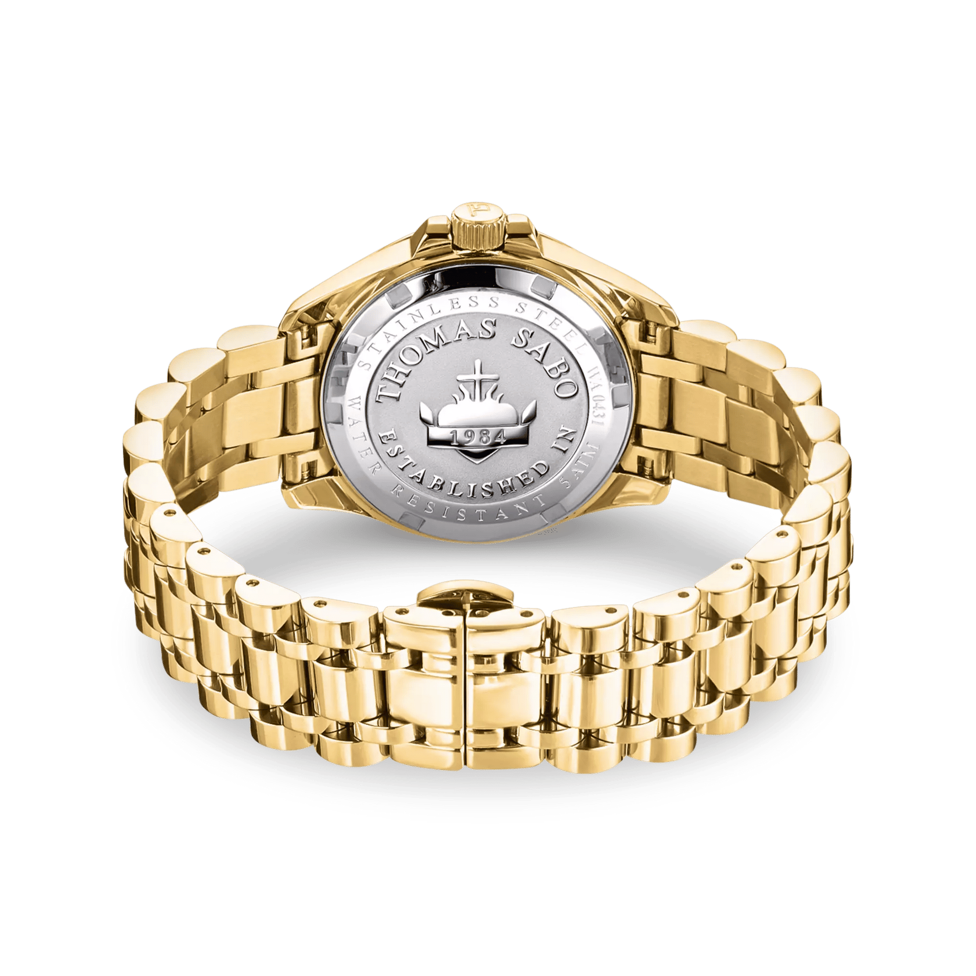 Thomas Sabo Divine Gold WA0431-291-207 Damenuhr Schwarzgold • Saphirbeschichtetes Mineralglas • MIYOTA-Uhrwerk, Bild 3