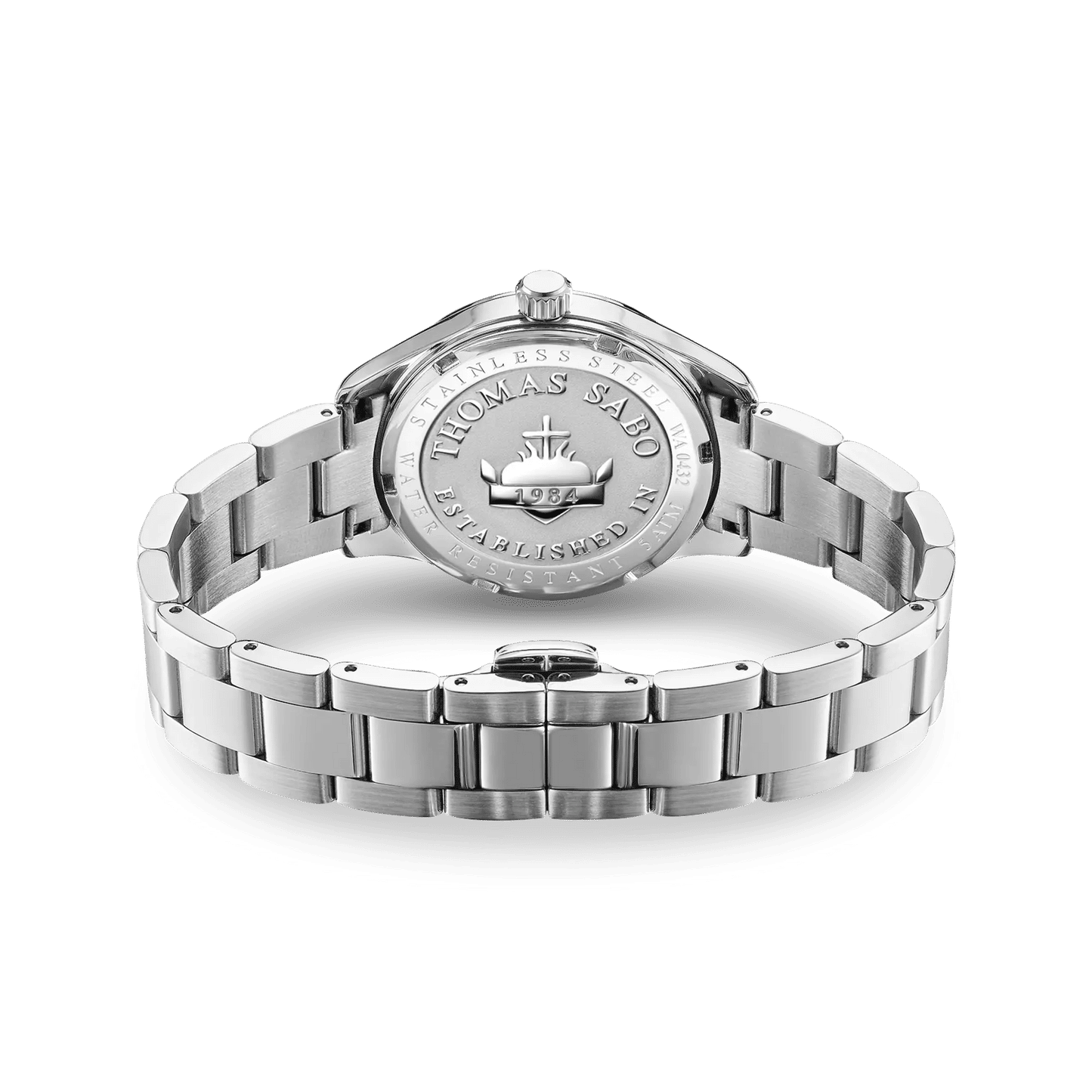 Thomas Sabo Schmetterlinge WA0432-201-203 Damenuhr Silberfarben • Lumineszierendes Zifferblatt • Saphirbeschichtetes