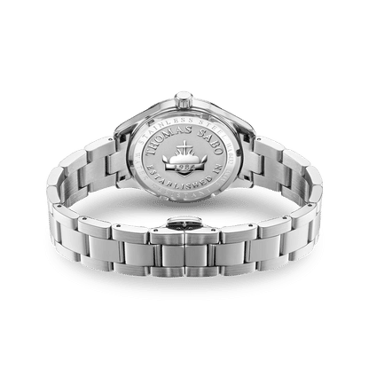 Thomas Sabo Schmetterlinge WA0432-201-203 Damenuhr Silberfarben • Lumineszierendes Zifferblatt • Saphirbeschichtetes