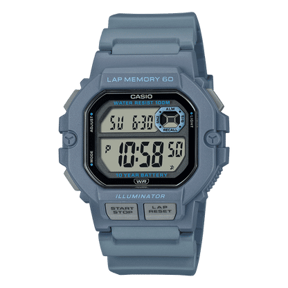 Casio Timeless WS-1400H-2AVEF Herrenuhr • 60-Rundengedächtnis • 100 m Wasserdicht, Bild 2